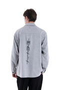 MIMIR MEMORY WOOL SILK SHIRT  Grey