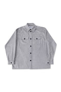 MIMIR MEMORY WOOL SILK SHIRT  Grey
