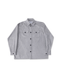 MIMIR MEMORY WOOL SILK SHIRT  Grey