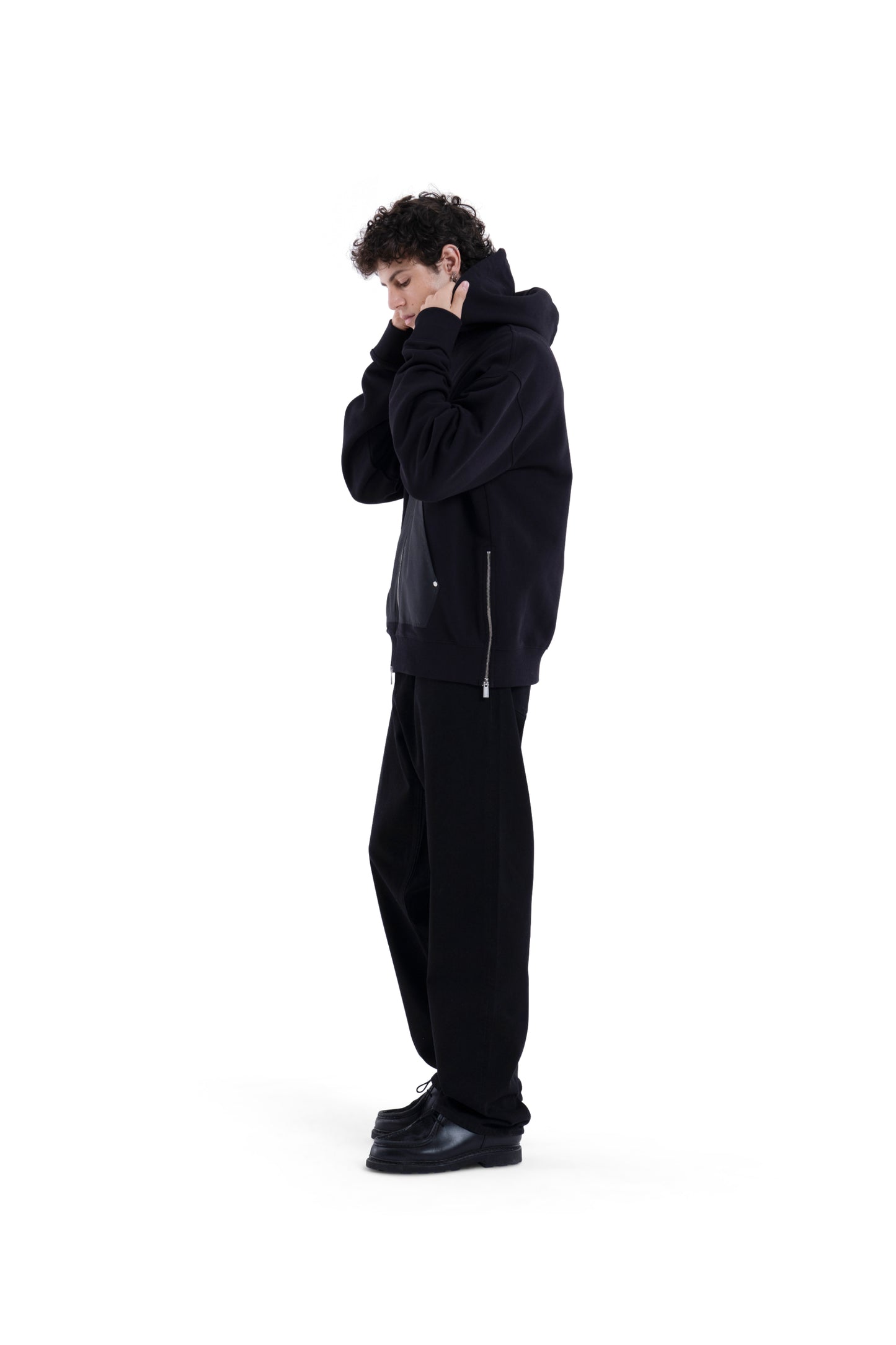 MIMIR MEMORY ZIP HOODIE HOODIE Black