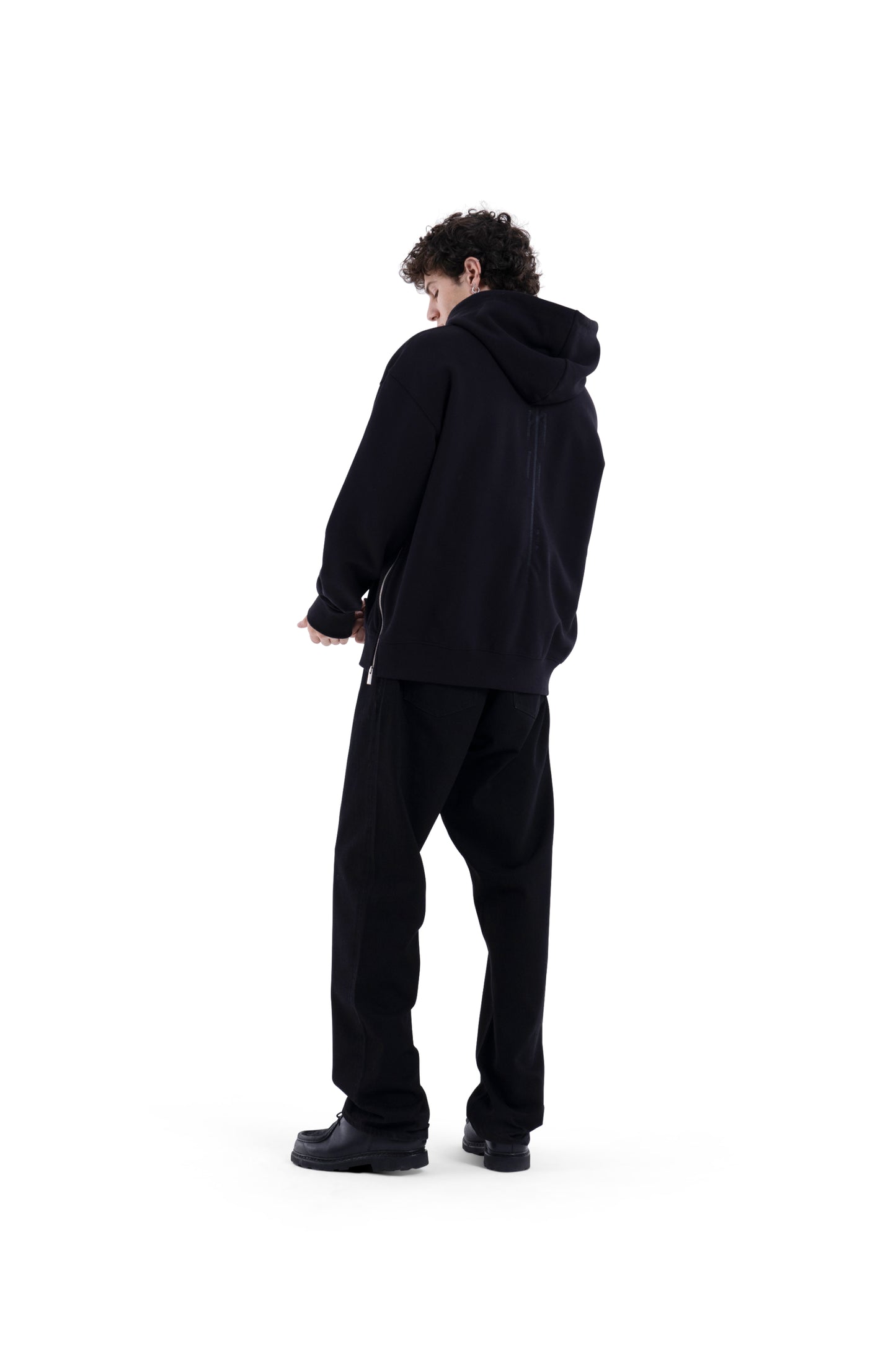 MIMIR MEMORY ZIP HOODIE HOODIE Black