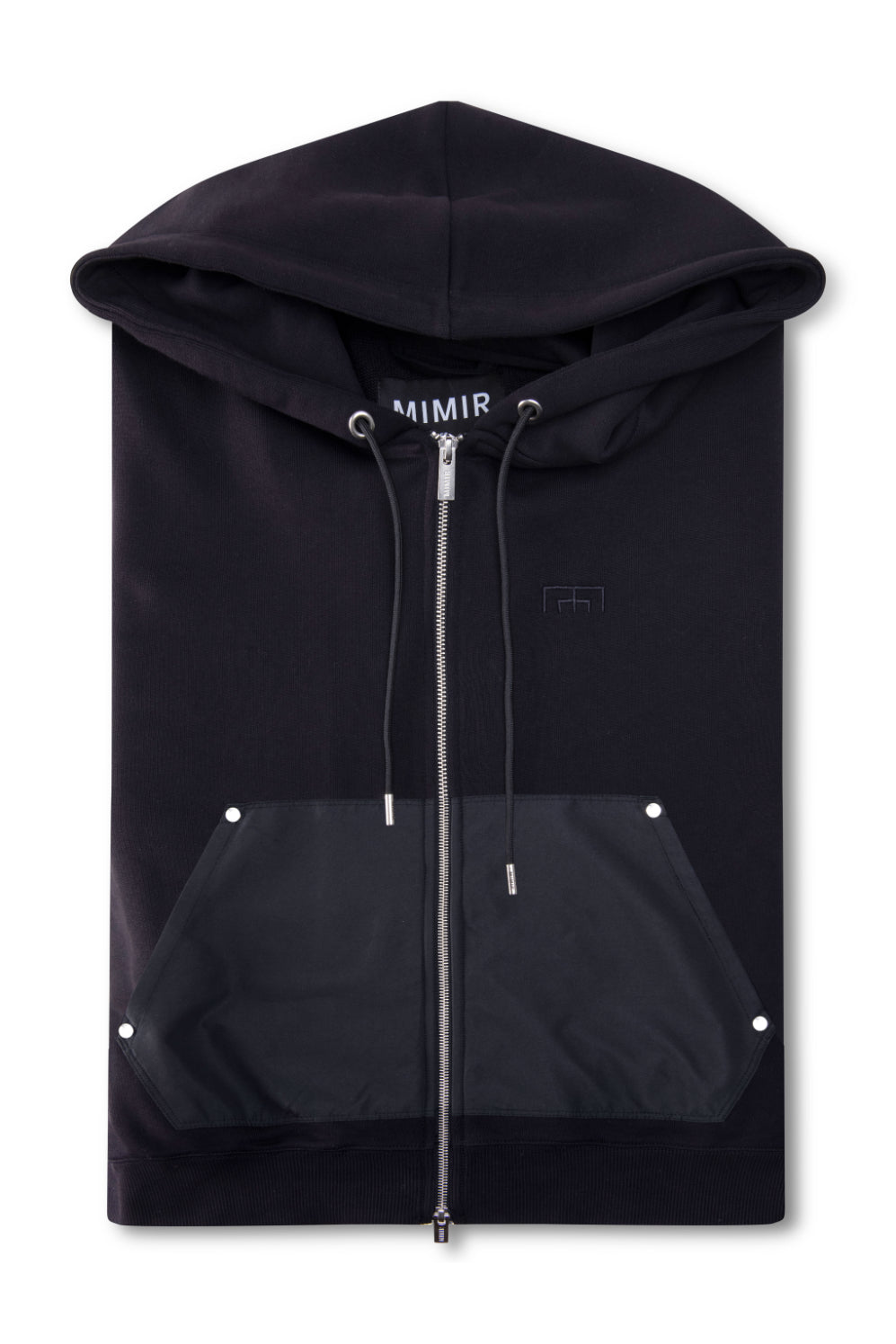 MIMIR MEMORY ZIP HOODIE HOODIE Black