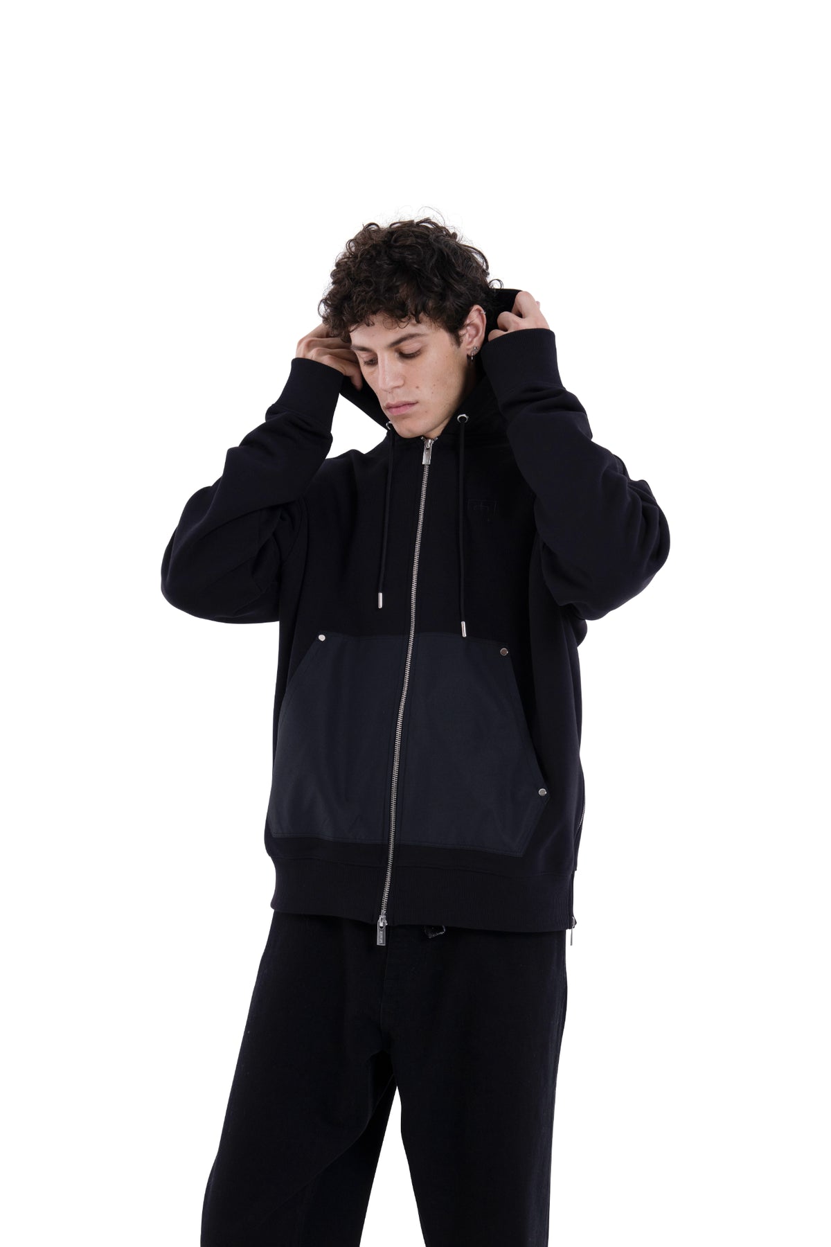 MIMIR MEMORY ZIP HOODIE HOODIE Black