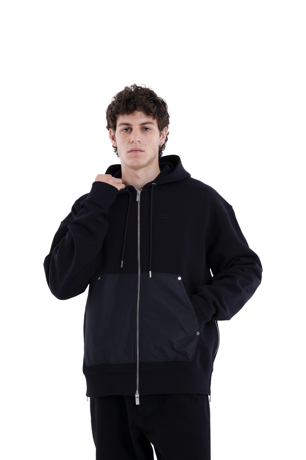 MIMIR MEMORY ZIP HOODIE HOODIE Black