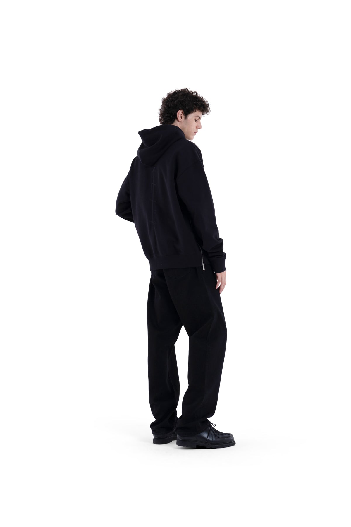 MIMIR MEMORY ZIP HOODIE HOODIE Black