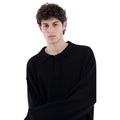 MIMIR MUNINN KNIT POLO  Black
