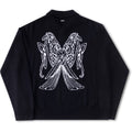 MIMIR MUNINN KNIT POLO  Black