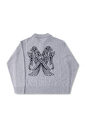 MIMIR MUNINN KNIT POLO  Grey
