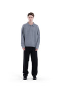 MIMIR MUNINN KNIT POLO  Grey