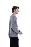 MIMIR MUNINN KNIT POLO  Grey