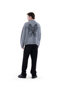 MIMIR MUNINN KNIT POLO  Grey