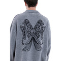 MIMIR MUNINN KNIT POLO  Grey