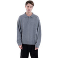MIMIR MUNINN KNIT POLO  Grey