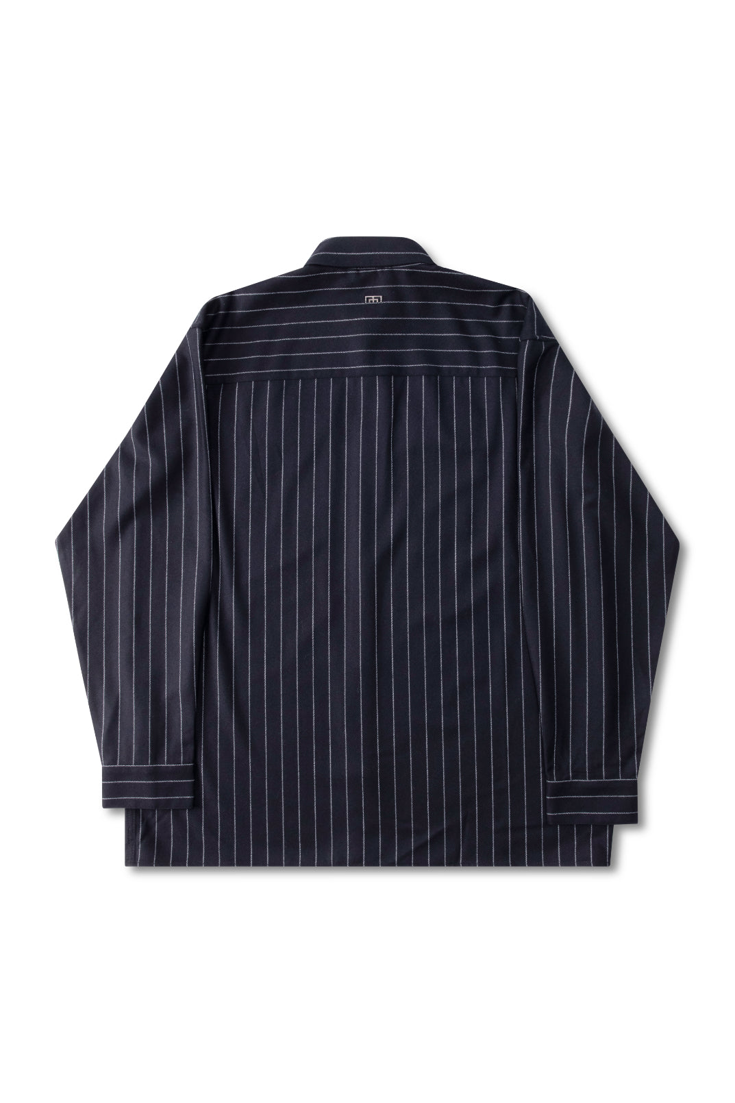 MIMIR REGLA PINSTRIPE SHIRT  Black/Chalk Stripe