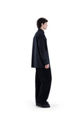 MIMIR REGLA PINSTRIPE SHIRT  Black/Chalk Stripe