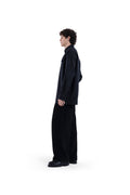 MIMIR REGLA PINSTRIPE SHIRT  Black/Chalk Stripe