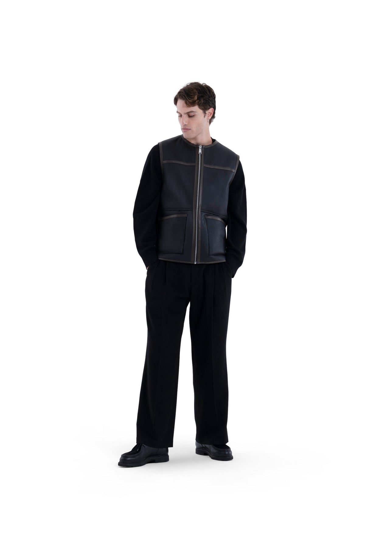 MIMIR SHIELD VEST  Black/Brown