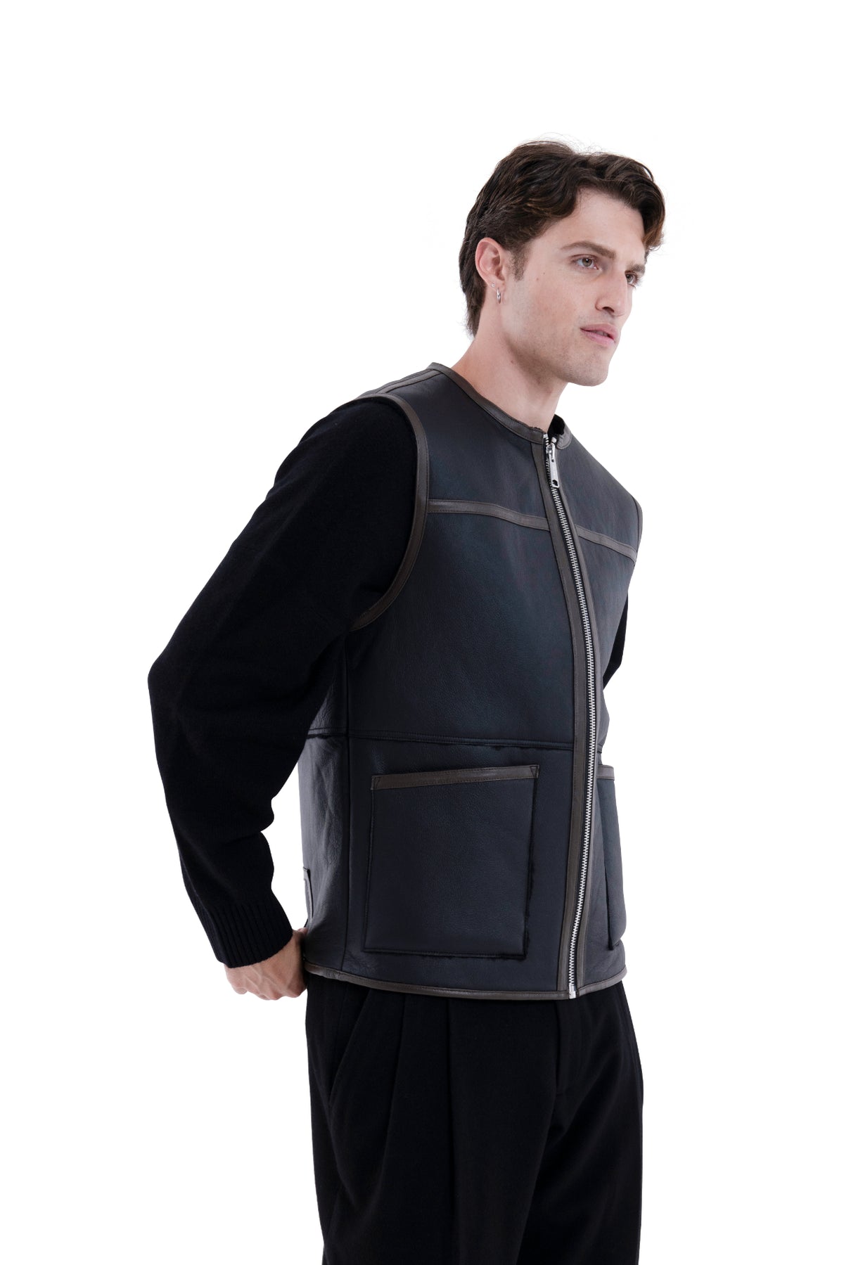 MIMIR SHIELD VEST  Black/Brown
