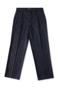 MIMIR SKADI PINSTRIPE TROUSERS  Black/Chalk Stripe