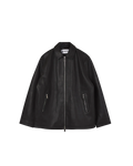 MIMIR SKJOLD Leather Jacket OUTERWEAR Black/Affenpinscher