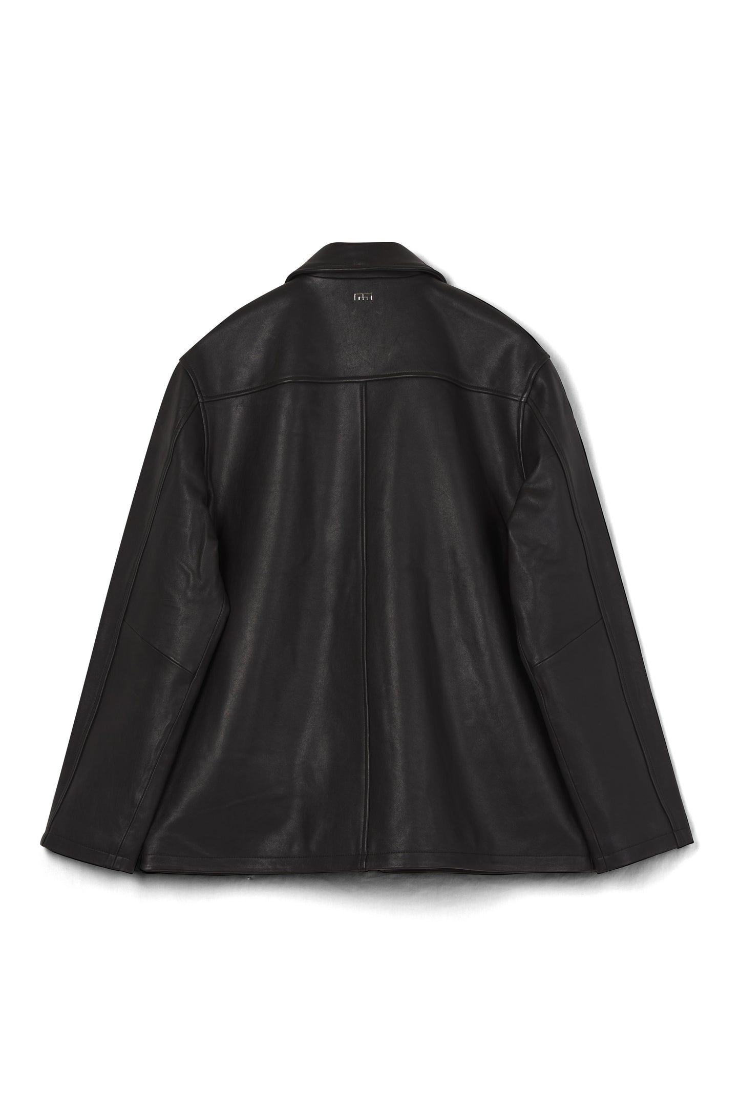 MIMIR SKJOLD Leather Jacket OUTERWEAR Black/Affenpinscher