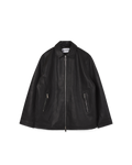 MIMIR SKJOLD Leather Jacket OUTERWEAR Black/Affenpinscher