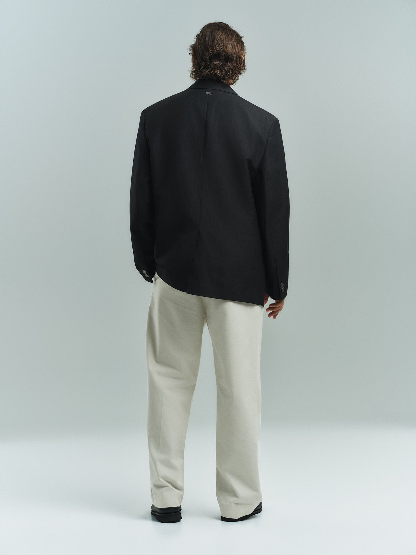 MIMIR STEN Blazer BLAZER Black/Affenpinscher