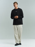 MIMIR STRENGTH Longsleeve T-SHIRT Black/Affenpinscher