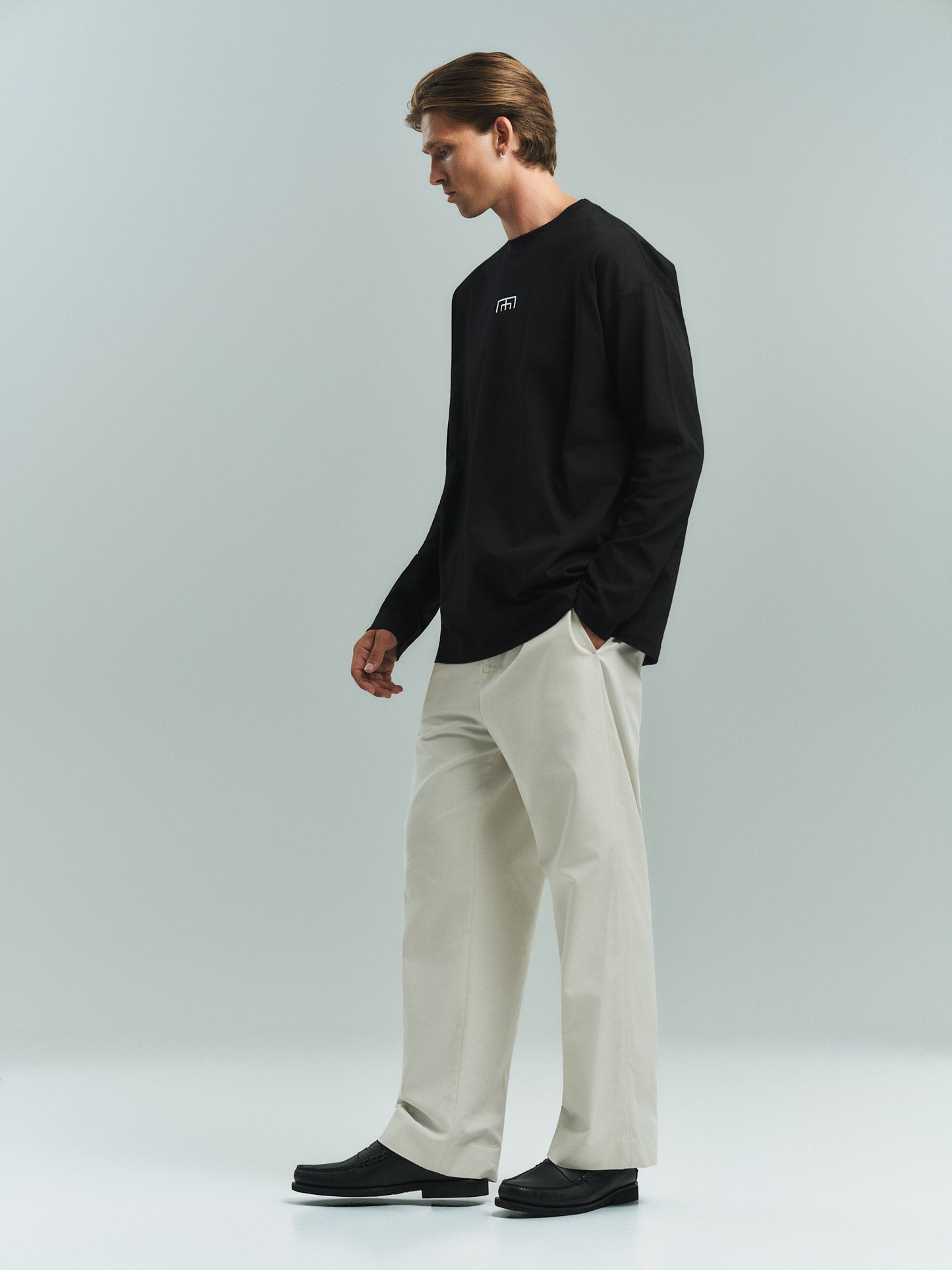 MIMIR STRENGTH Longsleeve T-SHIRT Black/Affenpinscher