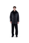 MIMIR VORN SHEARLING JACKET  Black