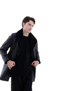 MIMIR VORN SHEARLING JACKET  Black