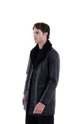 MIMIR VORN SHEARLING JACKET  Black